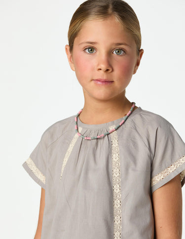 DRESS LACE STRAP GREY
