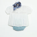 BLUE ROMPER