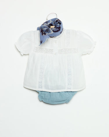 BLUE ROMPER