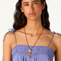 LILAC BRODERIE DRESS