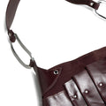 BOLSO PLEATS GRANATE