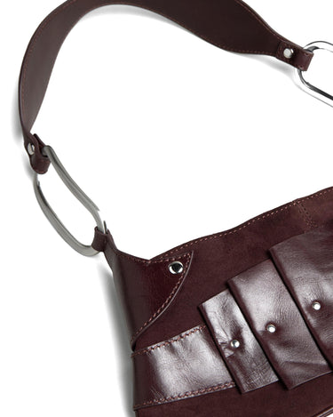 BOLSO PLEATS GRANATE