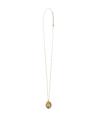 FIRST COMMUNION MEDAL AND CHAIN