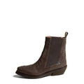 BROWN COWBOY ANKLE BOOT