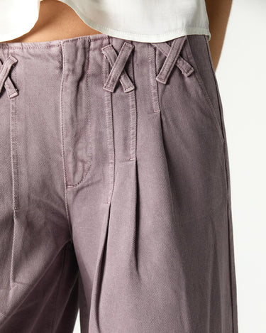OVERCAST PLEATED TROUSERS