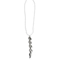 SILVER LEAVES NECKLACE