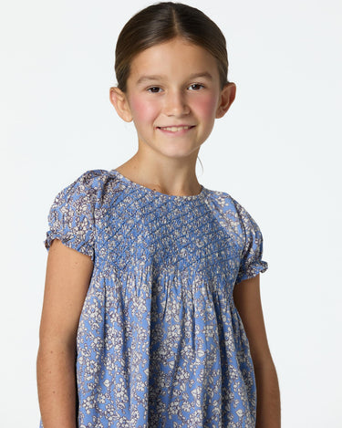 NEST DRESS BLOOM BLUE