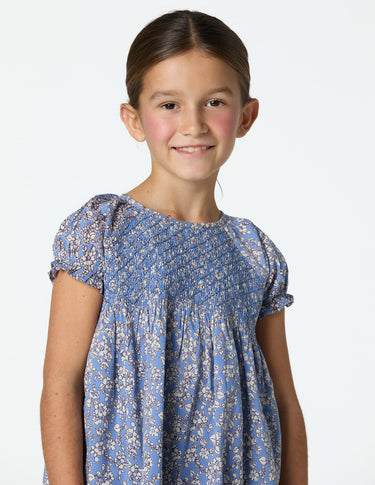 NEST DRESS BLOOM BLUE