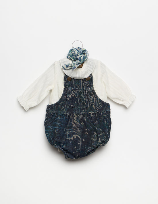 RANITA PANA PAISLEY AZUL