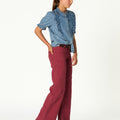 INDIAN RED POCKET TROUSERS