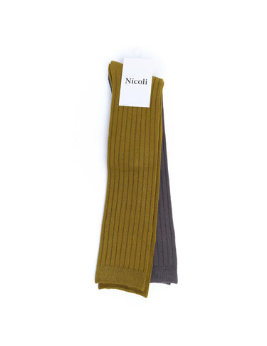 CALCETINES PACK 2U MARRONES
