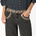 PANTALÓN BORDADO CINTURILLA BLACK
