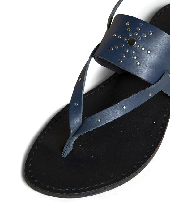 BLUE SANDAL STUDS