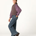ROUND NECK VEST CHOCOLATE