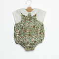 FROG PRINT FLORAL GREEN