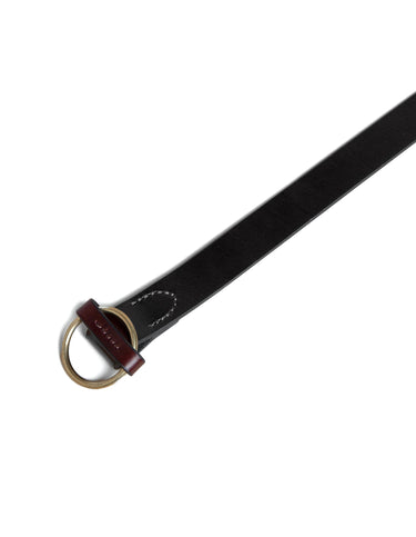 ROUND BUCKLE BELT NATURAL