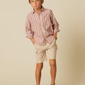 MULBERRY FRENCH STRIPES SHIRT