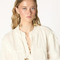 CAMISA JARETAS LACE ECRU