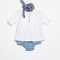 PUFF SLEEVE T-SHIRT WHITE