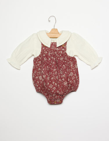 RANITA TOILE BURGUNDY