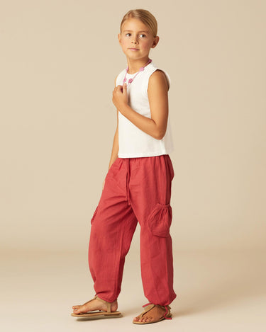 PANTALÓN BOLSILLO ROJO