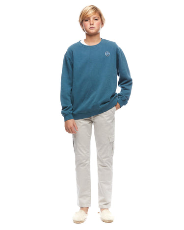 Sudadera azul oscuro palmera