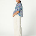 CAMISA DITSY BLUE