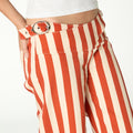 RED STRIPE TROUSERS