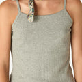 CAMISETA TIRANTES POINTELLE GREY