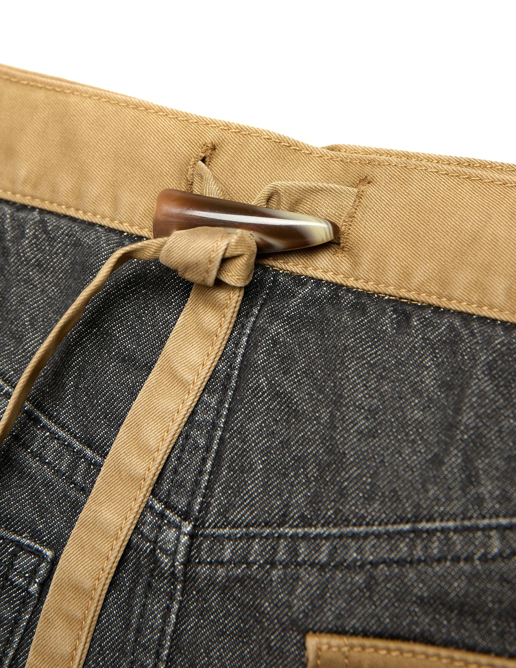 BOLSO DENIM ANTRACITA TIRA CONTRASTE