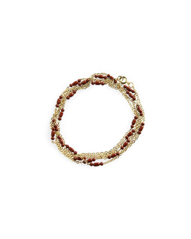BEAD BORDEAUX CHAIN