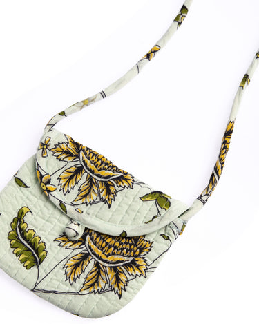 INDIAN SWIPE PRINT SHOULDER BAG