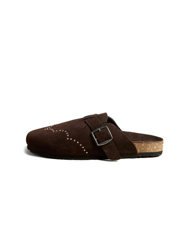 ZUECO TACHAS MARRÓN