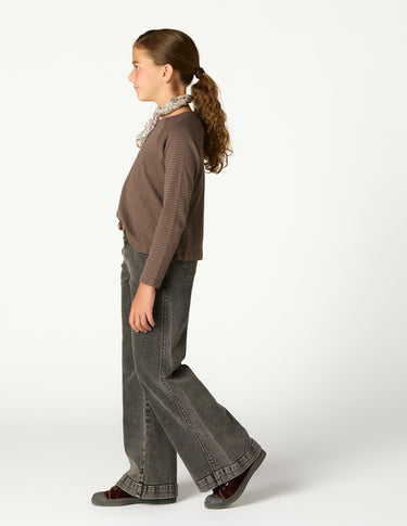 PANTALÓN "NN" BORDADO GREY
