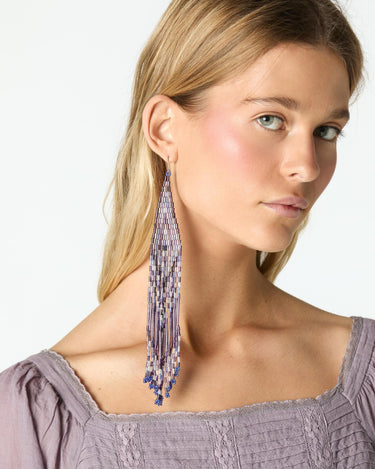 PENDIENTE MIYUKI ETHNIC AZUL