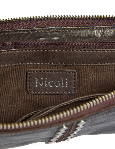 CARTERA TACHAS ROMBO BROWN