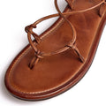 BROWN STRAPPY SANDAL