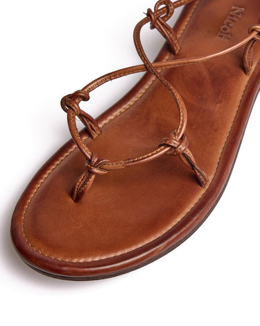 BROWN STRAPPY SANDAL