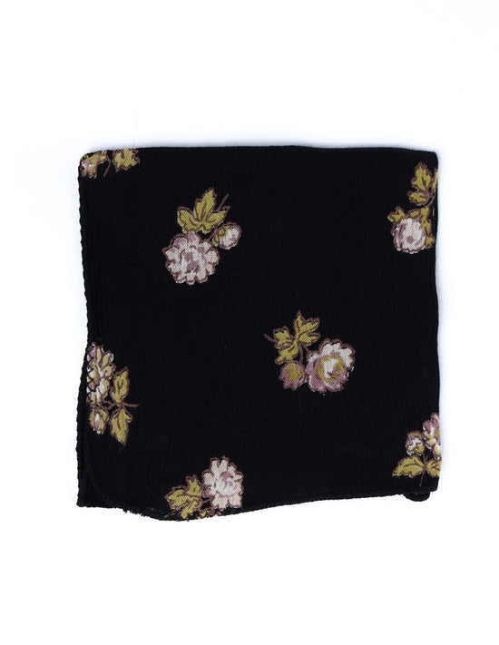 PAÑUELO ANTHRACITE FLOWER