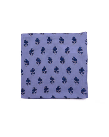 BLUE BUTI PRINT SCARF