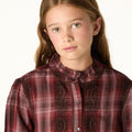 CHECKERED EMBROIDERED SHIRT MORA