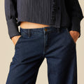DENIM TIRA BRILLO AZUL