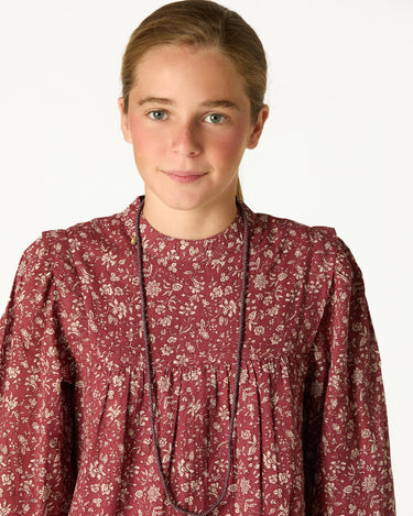 VESTIDO TOILE BURGUNDY