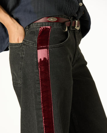 PANTALÓN CINTA TERCIOPELO BLACK