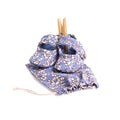 BABY SHOE BLOOM BLUE PRINT