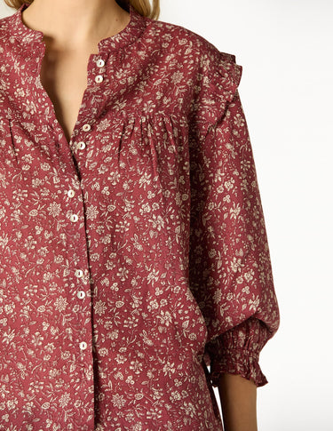 CAMISA TOILE BURGUNDY
