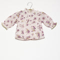 CAMISA CANESÚ MANGA VOLANTE BOUQUET PLUM
