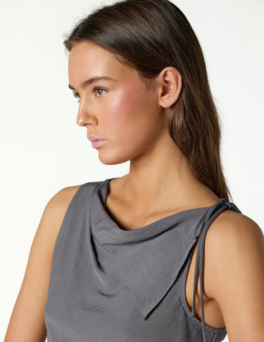 ANTHRACITE SHOULDER TOP