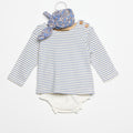 STRIPED WAVE T-SHIRT
