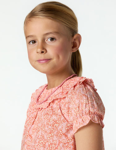 BLOOM PINK PRINT SHIRT